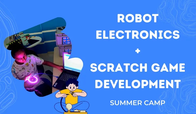 Robot Electronics + Scratch Games Dev